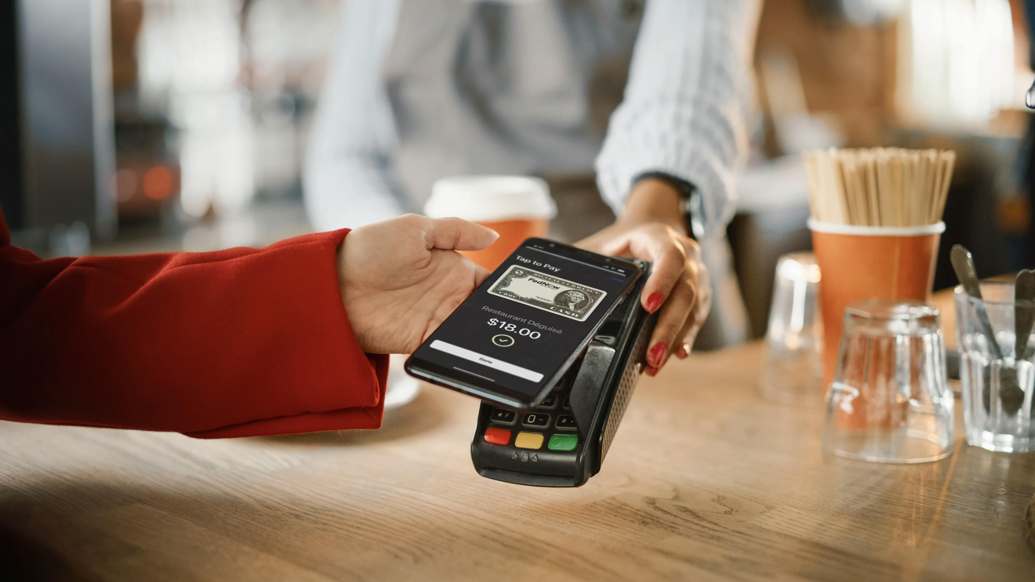 Paying with Card+ Cash, via a SmartPhone